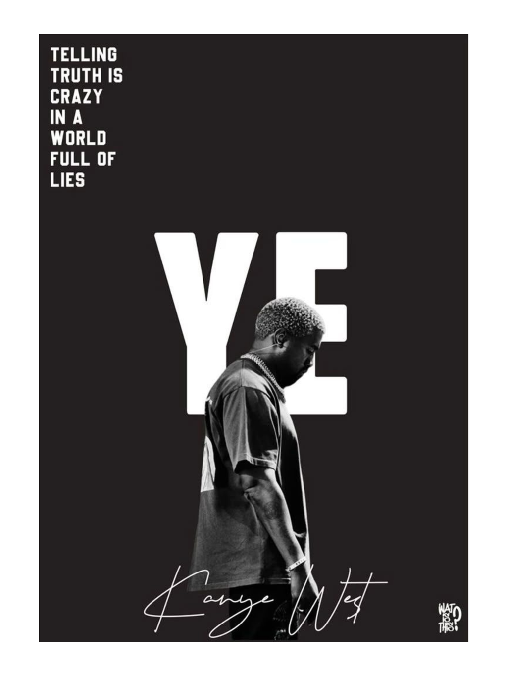 Kanye West Poster