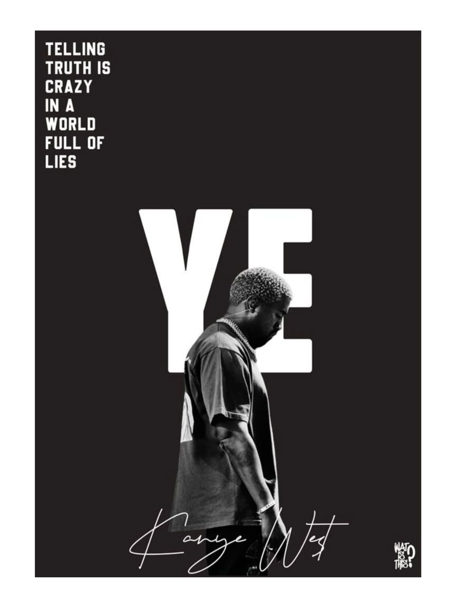 Kanye West Poster
