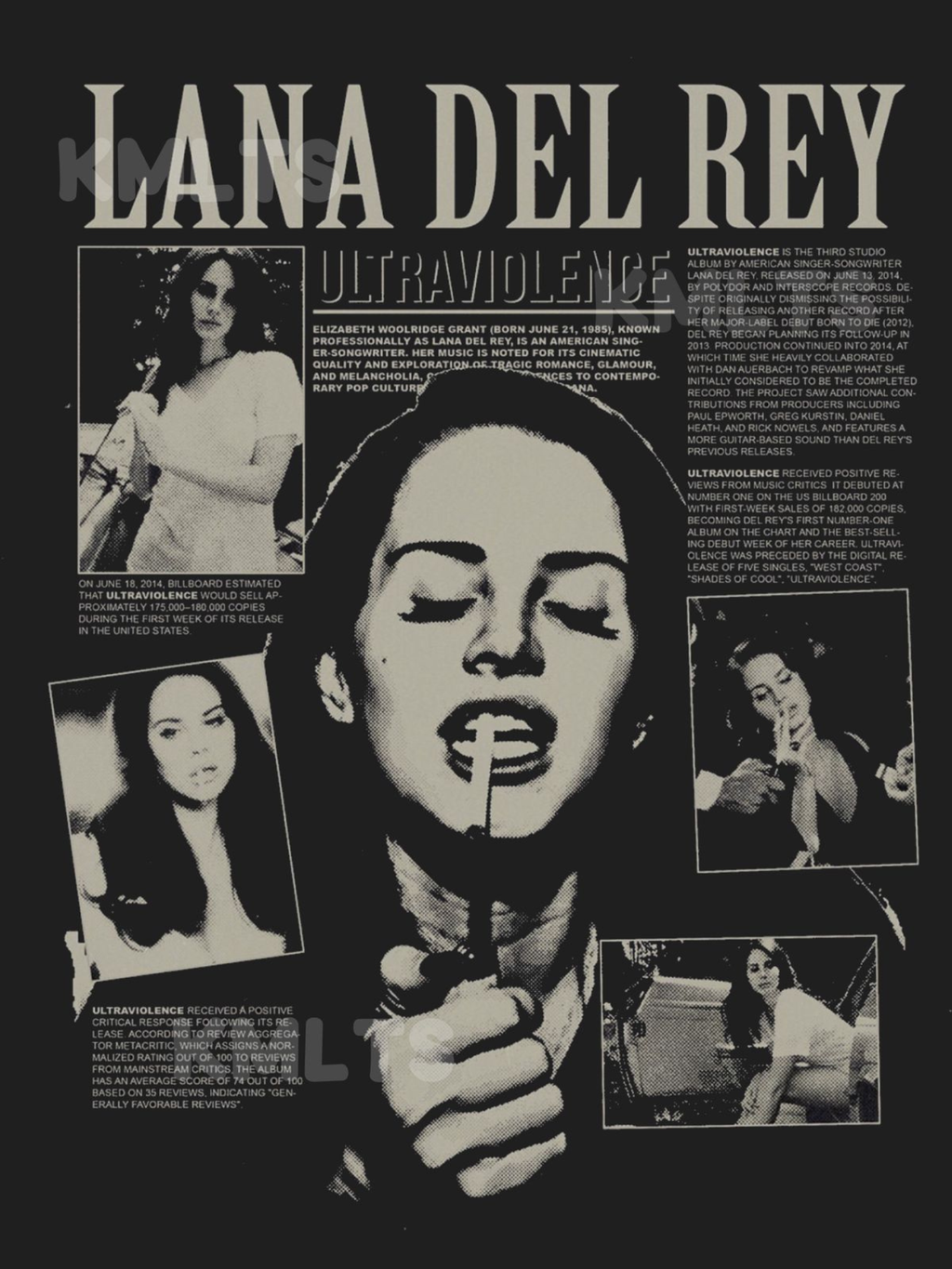 Lana Del Ray Poster