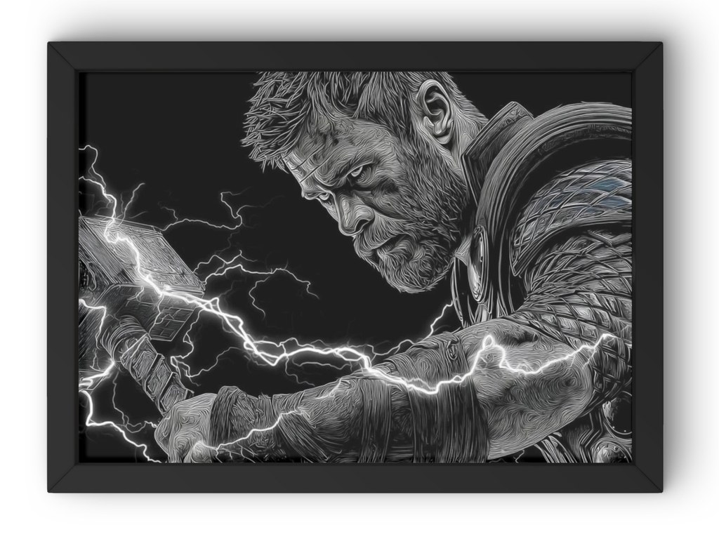 Thor "The God Of Thunder" Poster