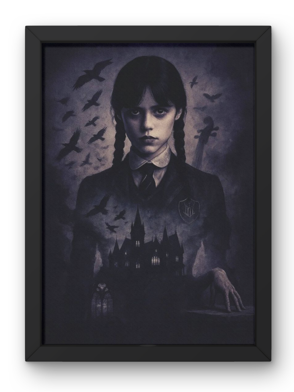 Wednesday Addams Dark Poster