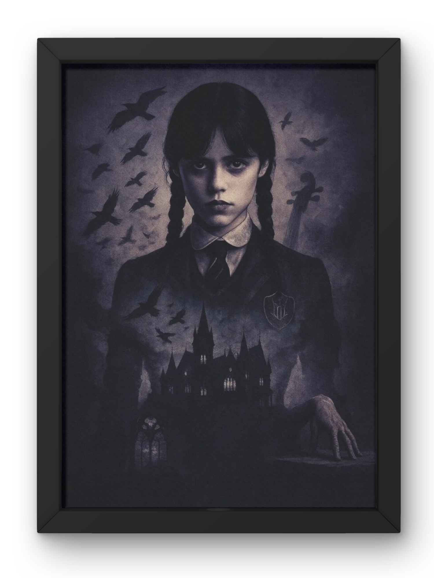 Wednesday Addams Dark Poster