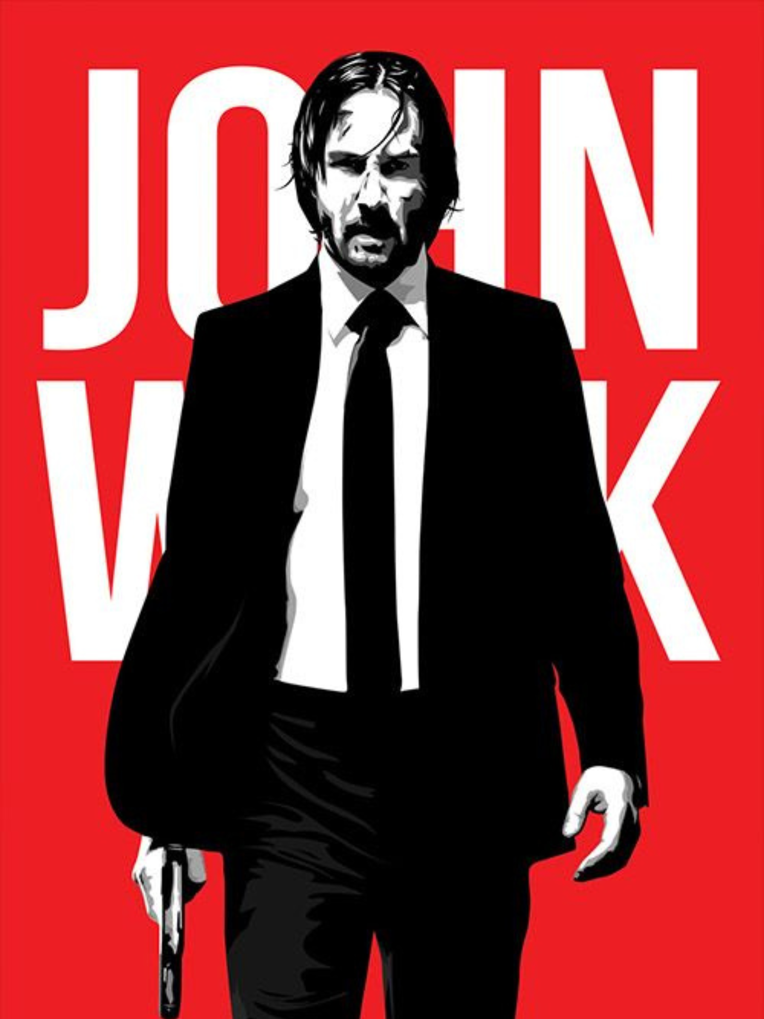 John Wick Red Poster