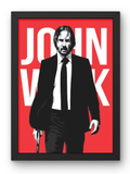 John Wick Red Poster