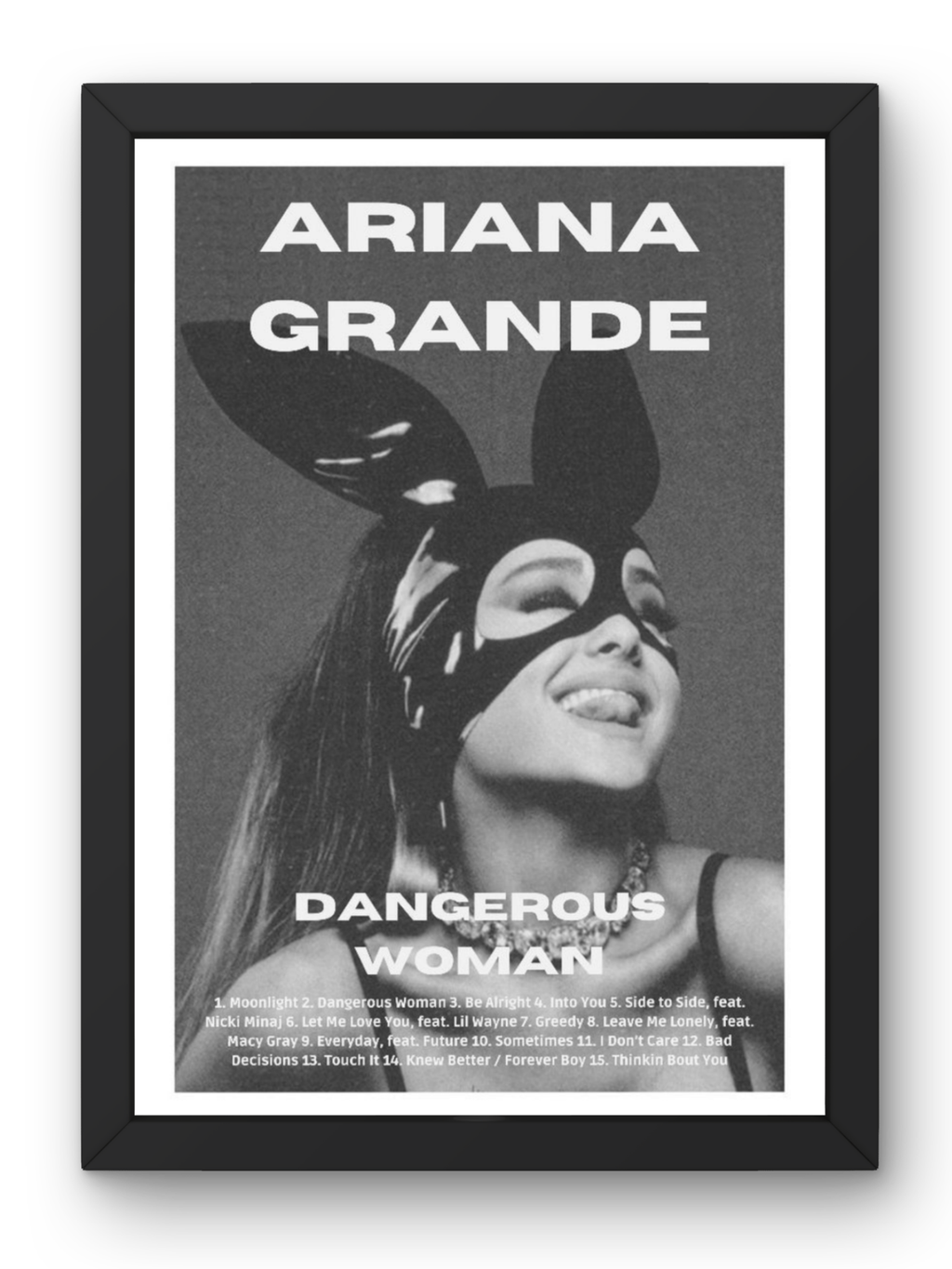 Ariana Grande "Dangerous Woman" Poster