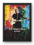 Ed Sheeran Colorful Poster