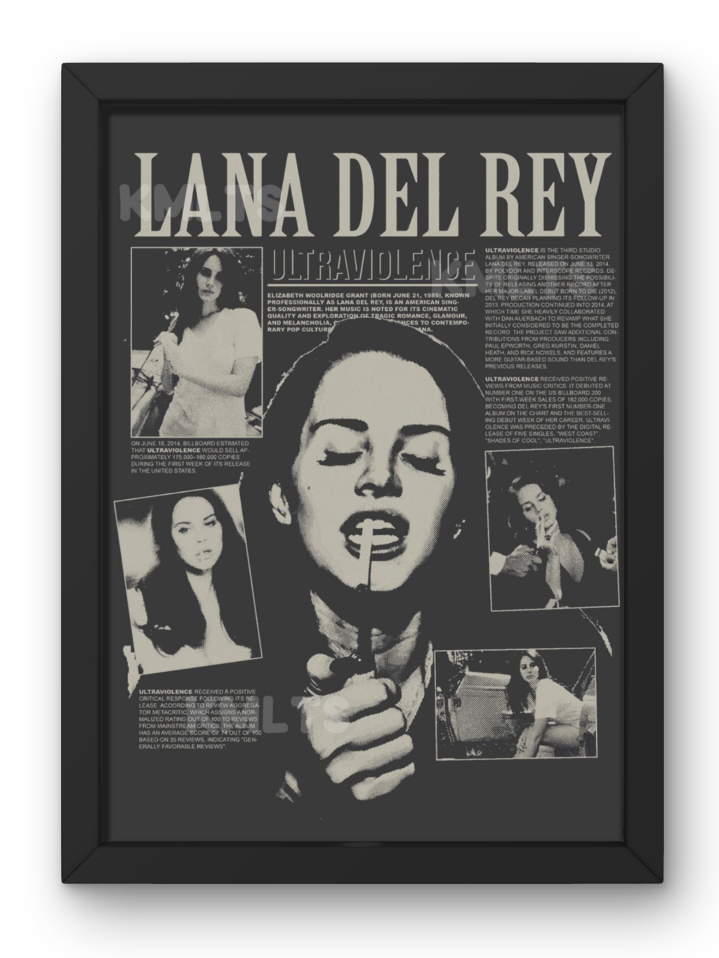Lana Del Ray Poster