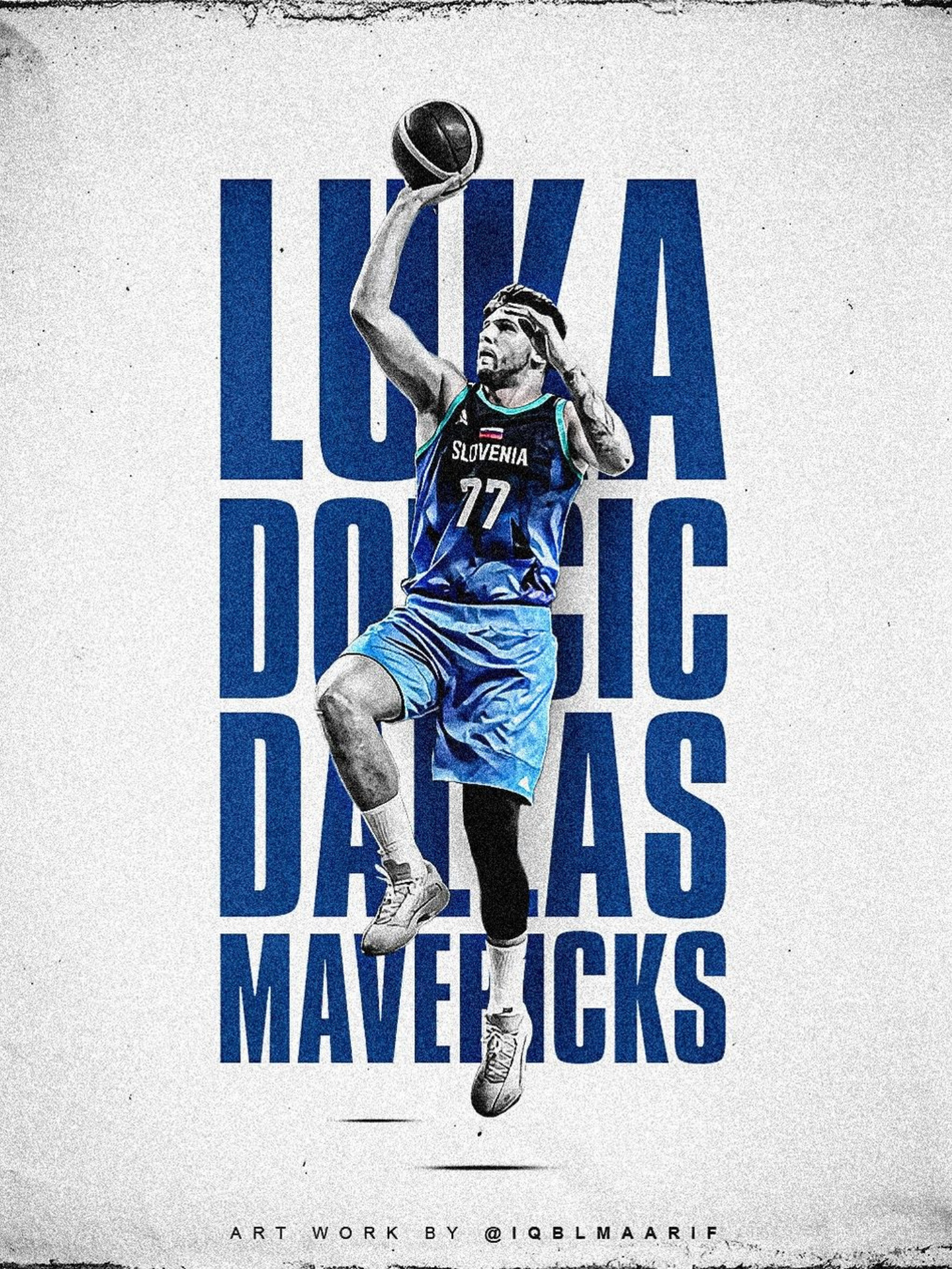 Luka Dončić Poster