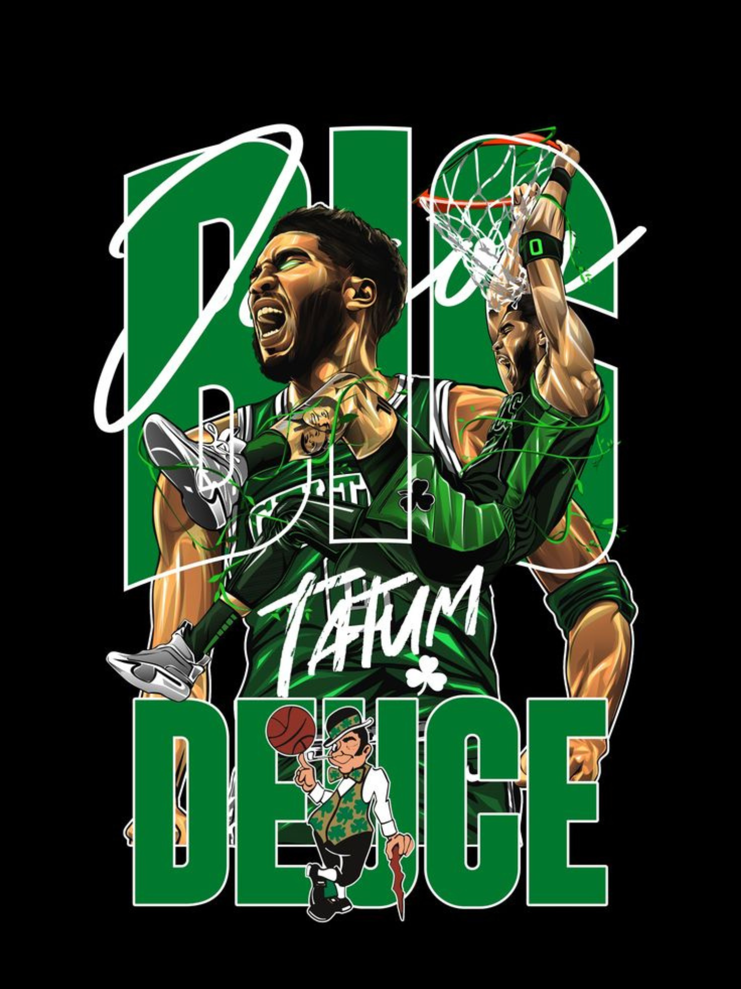 Big Deuce (Jayson Tatum) Poster