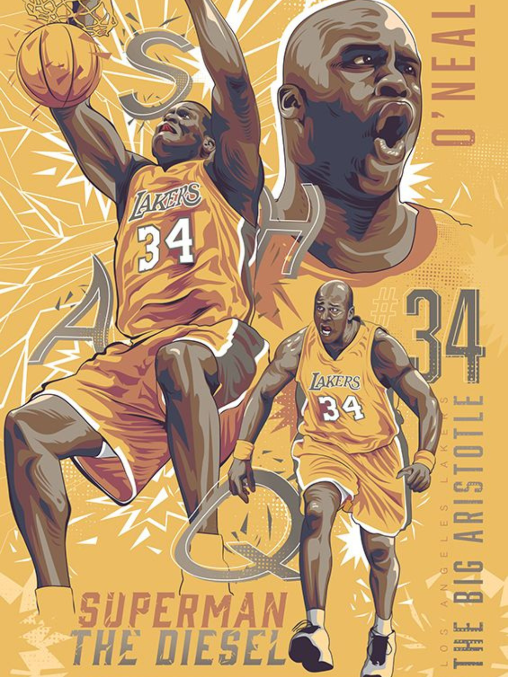 Shaquille O’Neal Poster