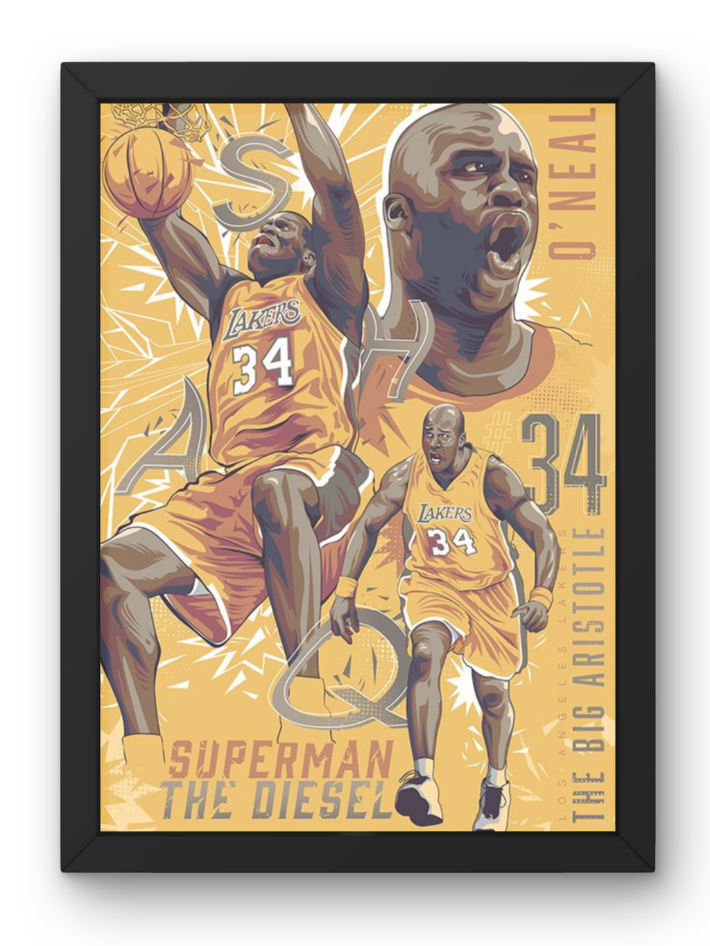 Shaquille O’Neal Poster