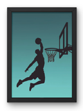 Basketball Art Poster