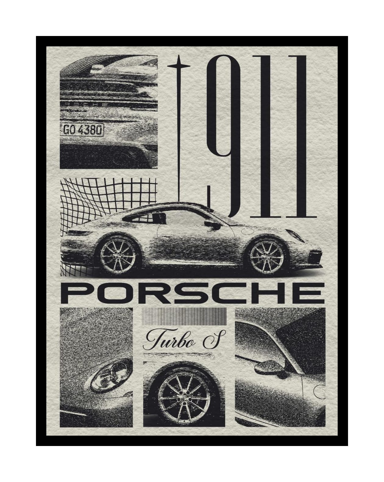 Porsche 911 Turbo S Poster