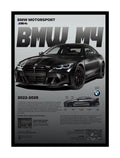 BMW M4 Poster