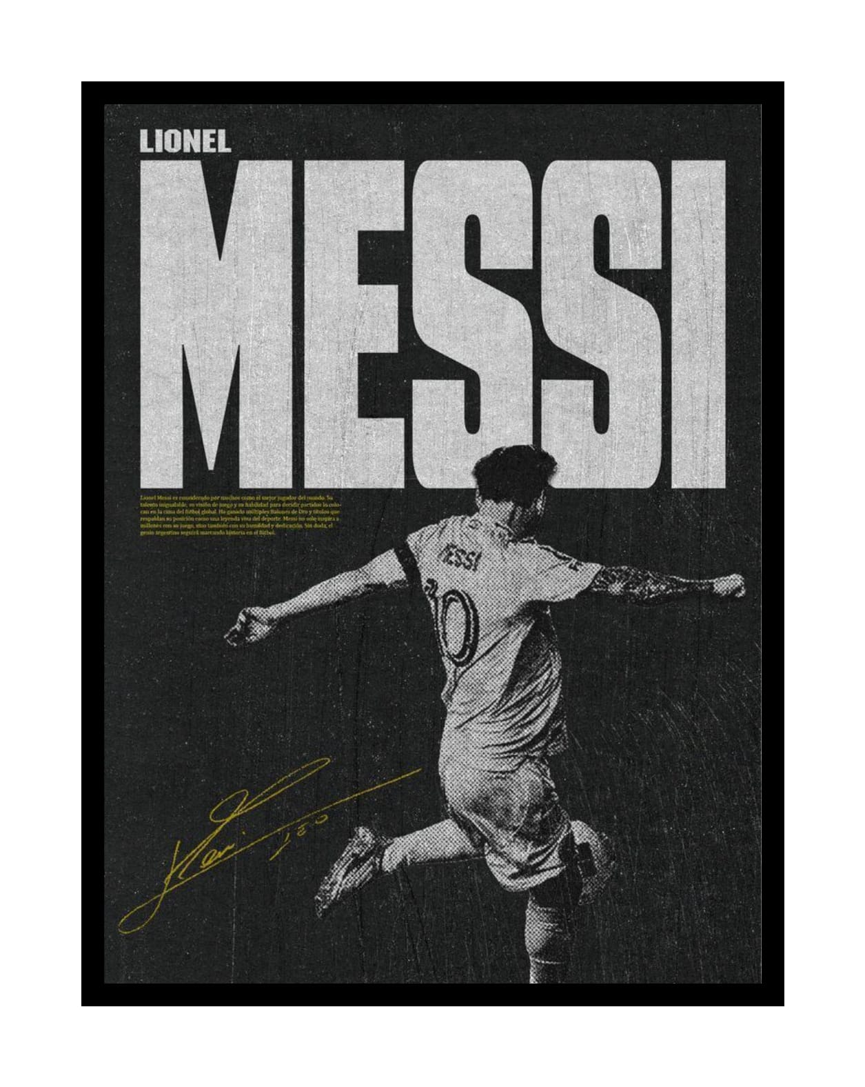 Lionel Messi Poster