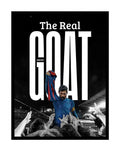 Lionel Messi The Real Goat Poster