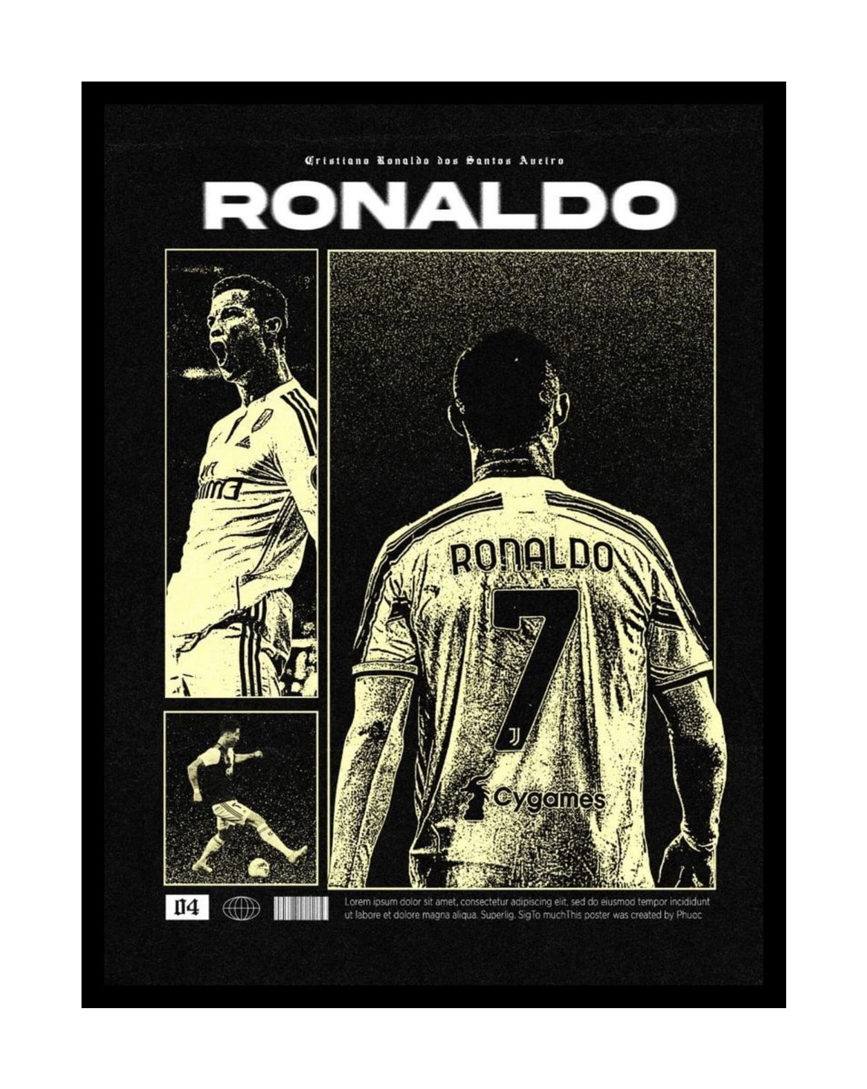 Cristiano Ronaldo Poster